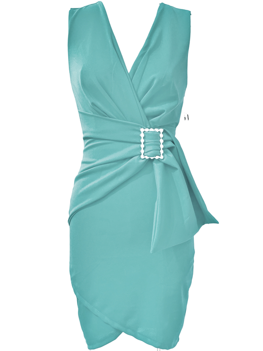VESTIDO CORTO - Emma Wu Design - 22891