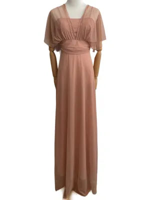 Emma Wu Design Vestido Largo 3776 Elegante Encaje Negro para Mujer Vestido Largo con Detalles de Encaje en la Parte Superior