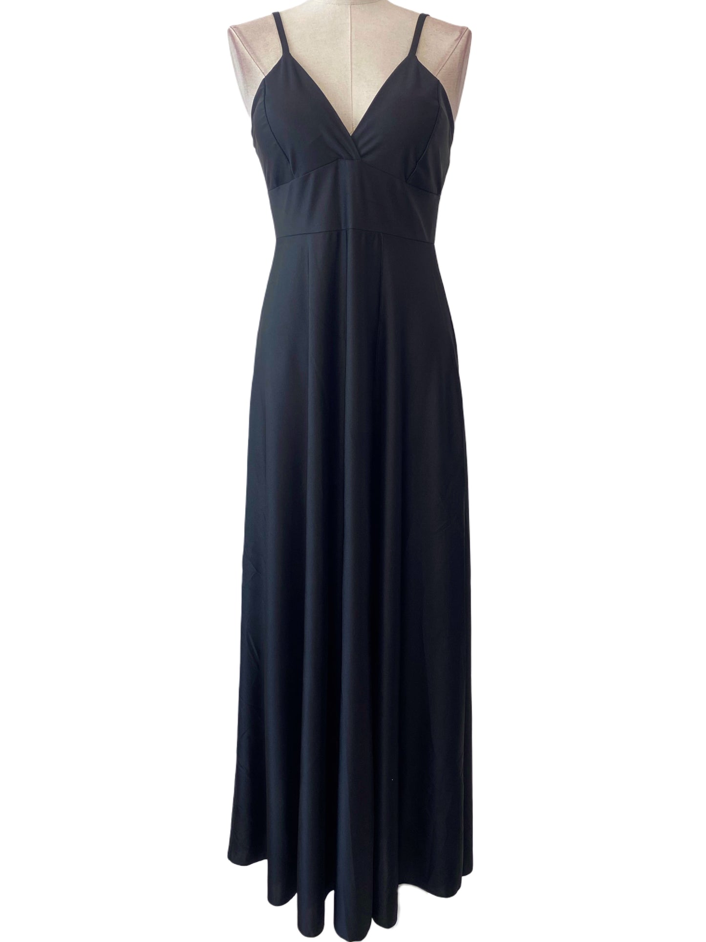 VESTIDO LARGO ELÁSTICO BRILLANTE 6241  - Emma Wu Design