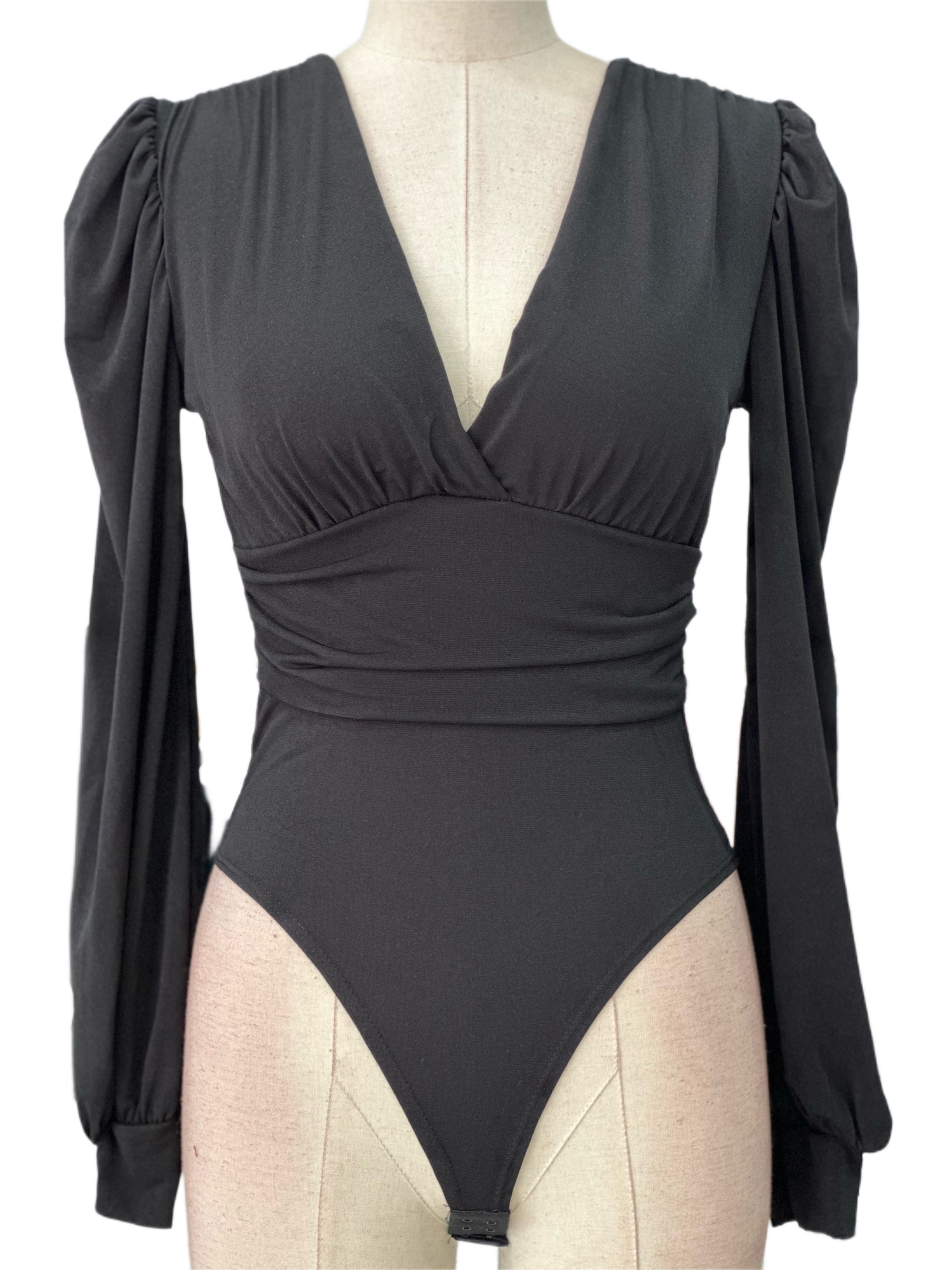 Long Sleeve Bodysuit 4784 - Emma Wu Design