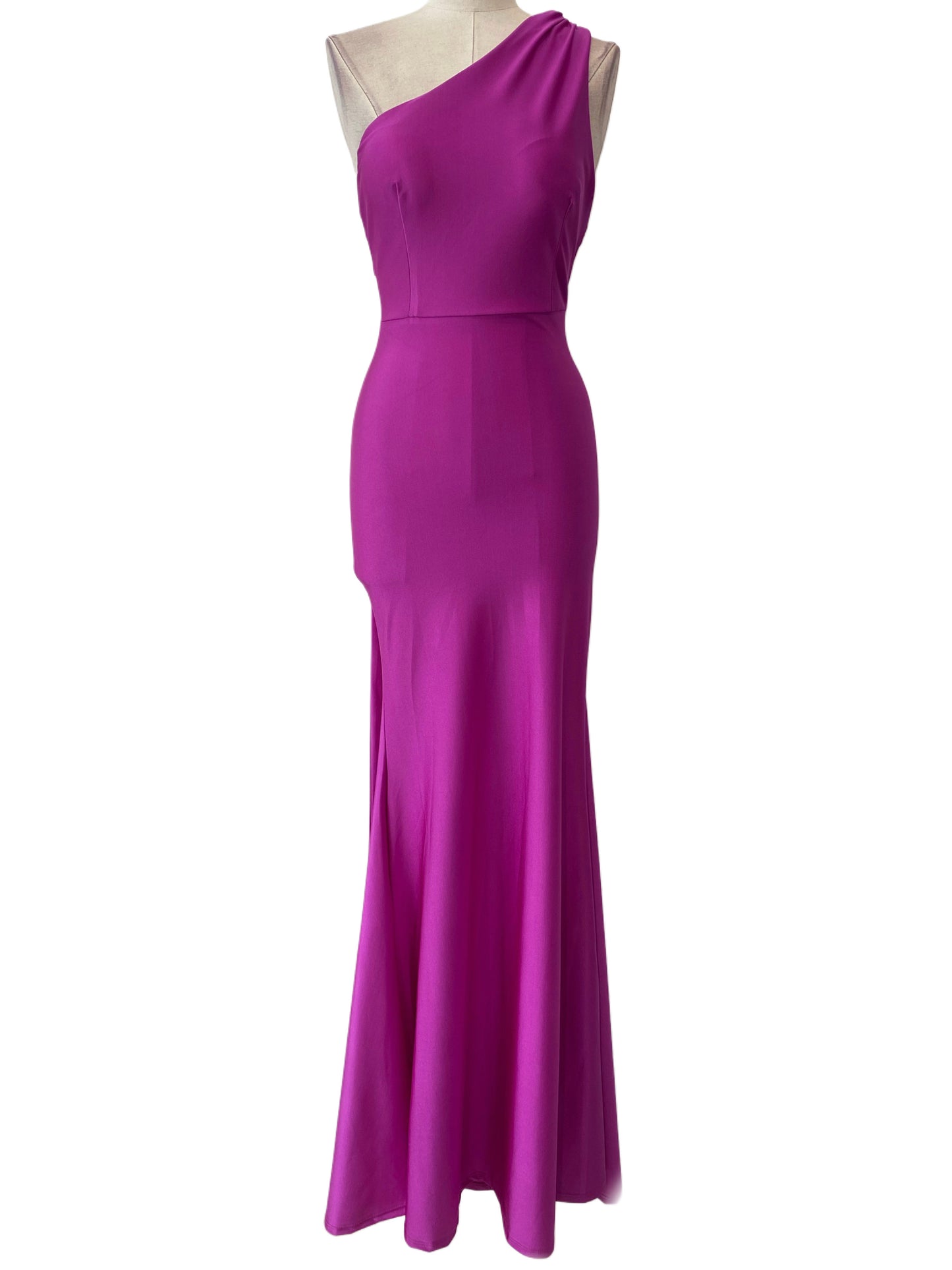 VESTIDO LARGO ELÁSTICO BRILLANTE 25129  - Emma Wu Design