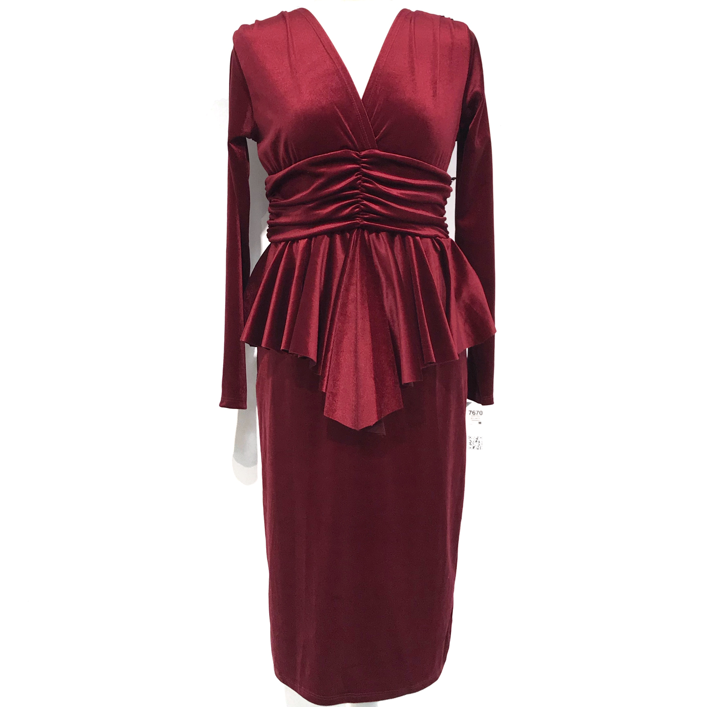 VESTIDO TERCIOPELO - Emma Wu Design - 7670