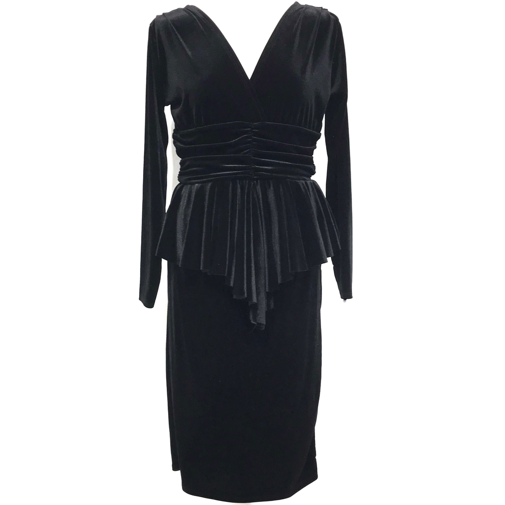 VELVET DRESS 7670 - Emma Wu Design