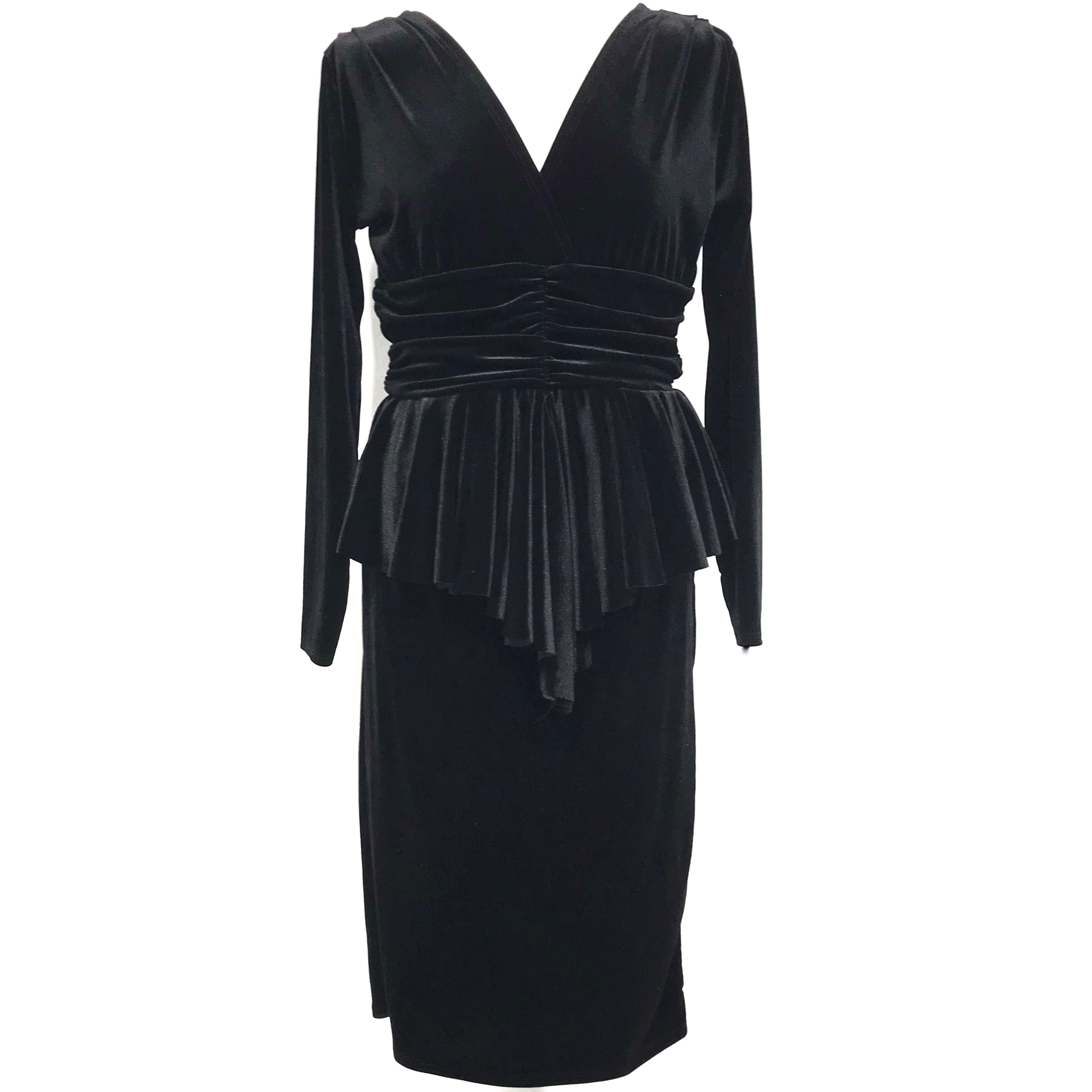 VELVET DRESS 7670 - Emma Wu Design