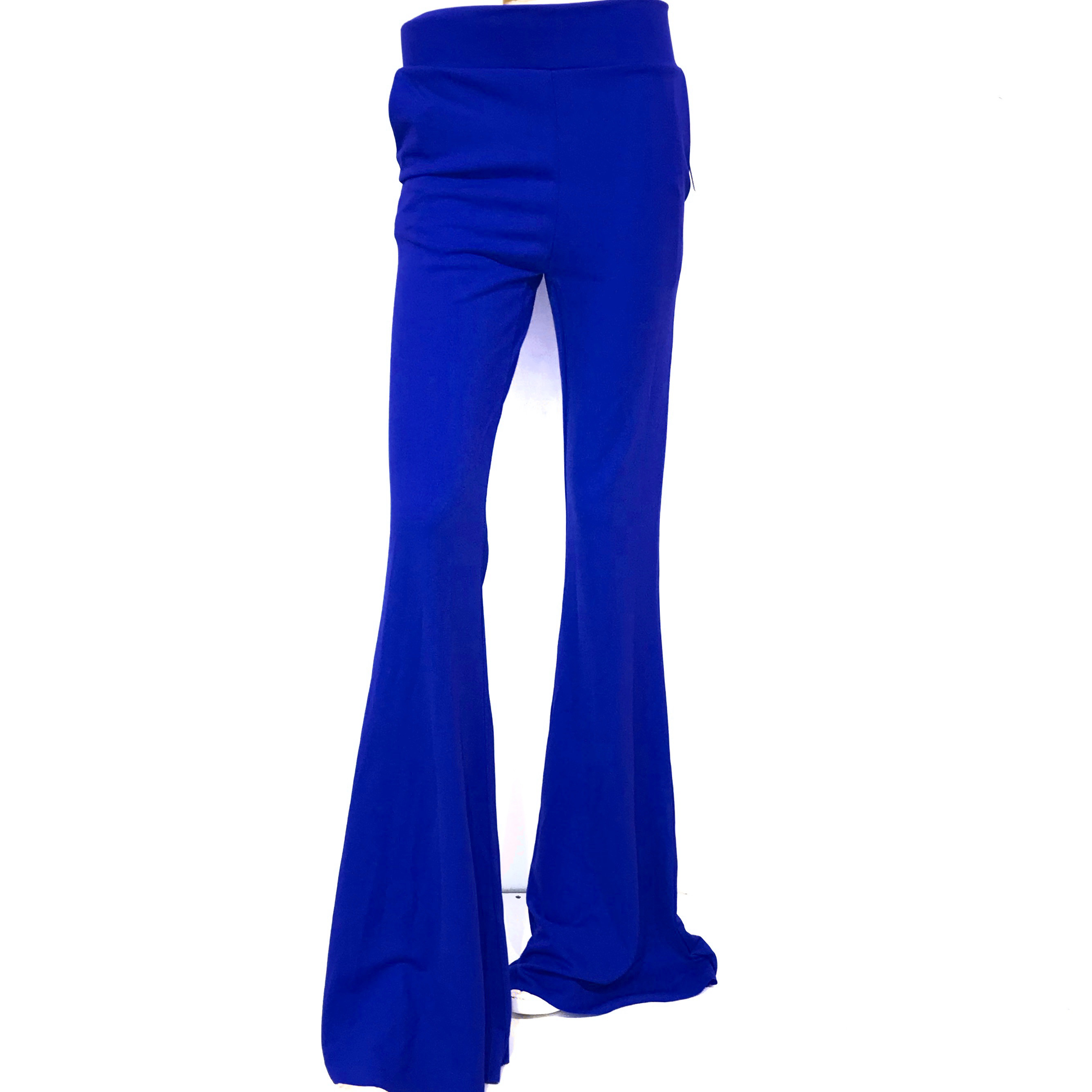 Emma Wu Design Pantalón Campana 9182 en Crepe Scuba para Mujer Elegante y Moderno