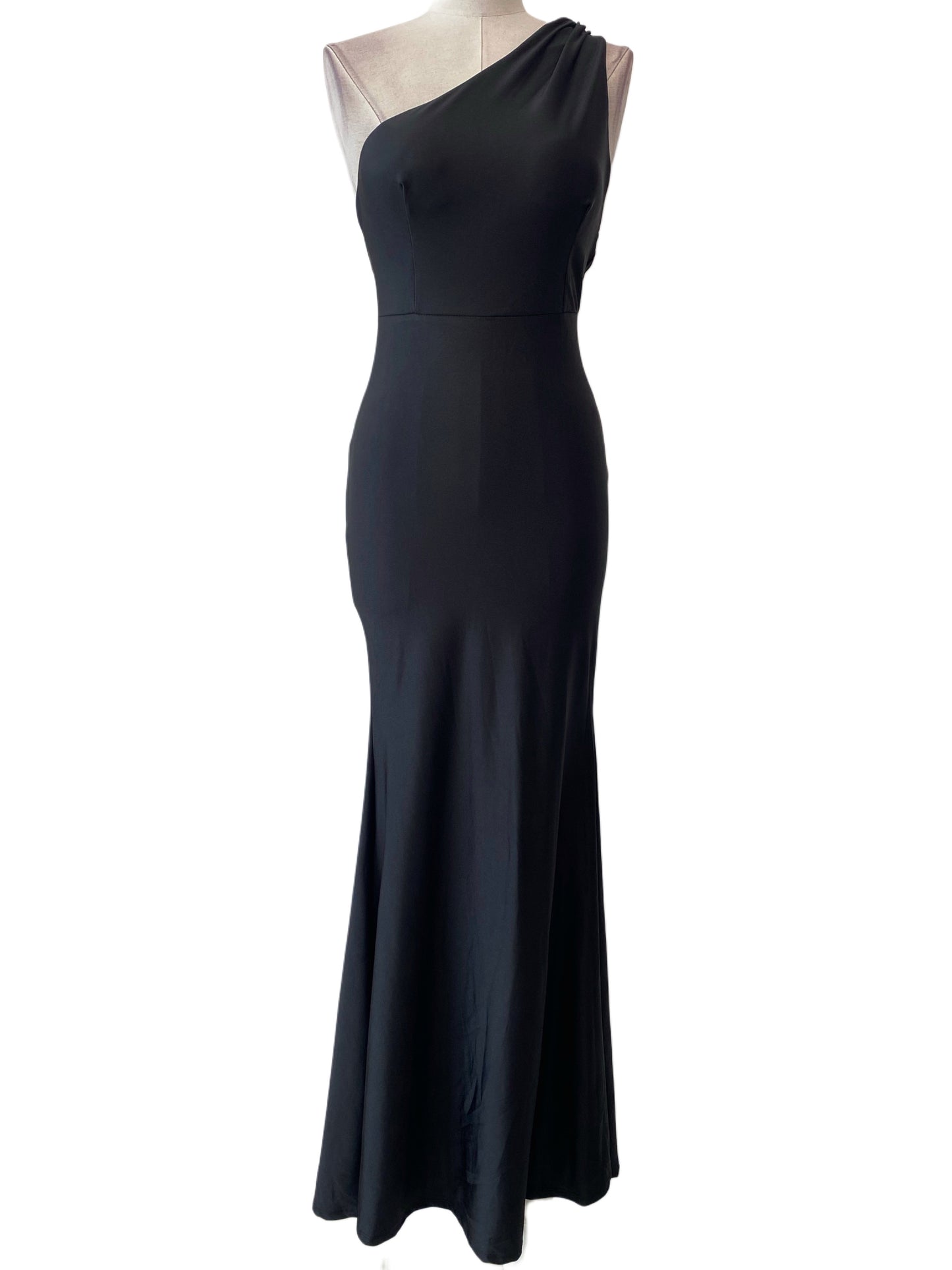 VESTIDO LARGO ELÁSTICO BRILLANTE 25129  - Emma Wu Design