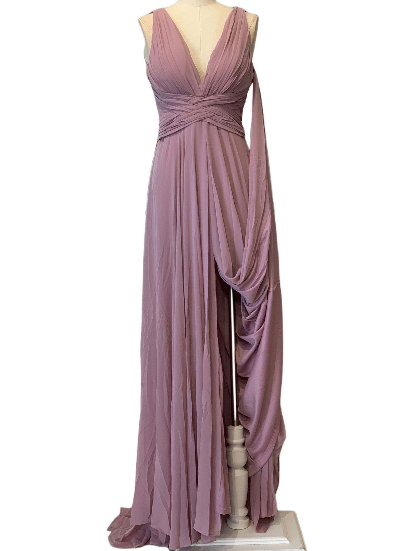VESTIDO LARGO - Emma Wu Design - 7001