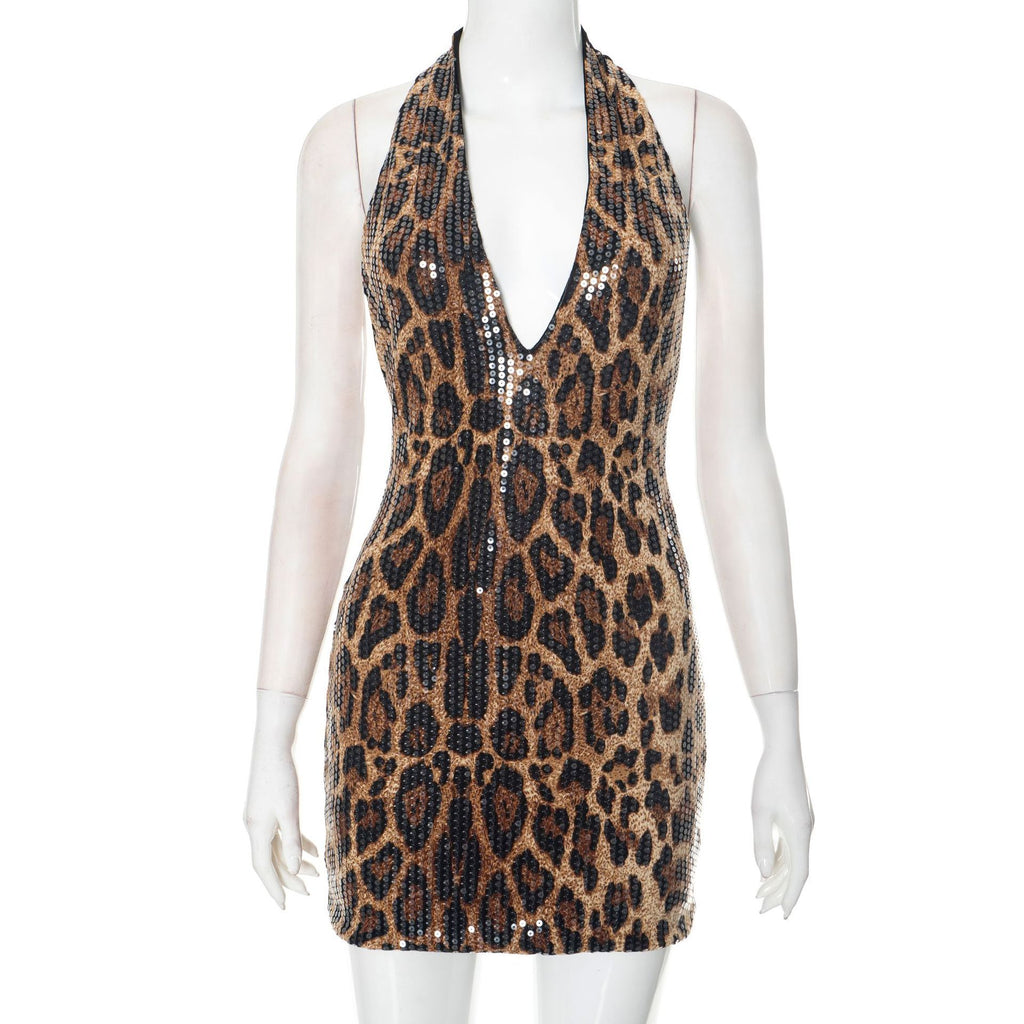 VESTIDO LEOPARDO - EMMA WU SELECTION