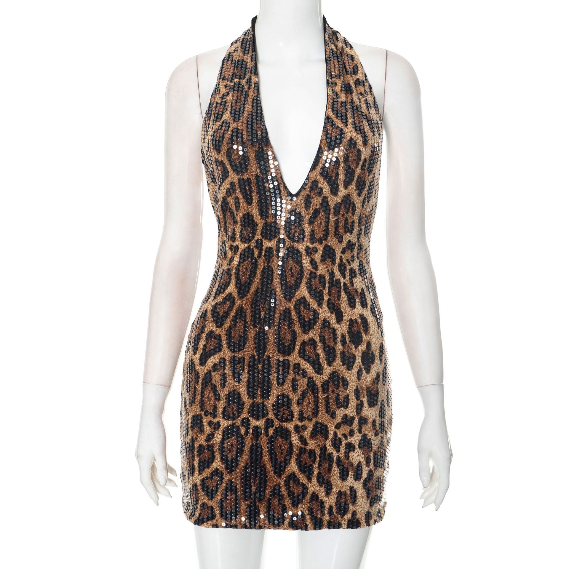 VESTIDO LEOPARDO - EMMA WU SELECTION