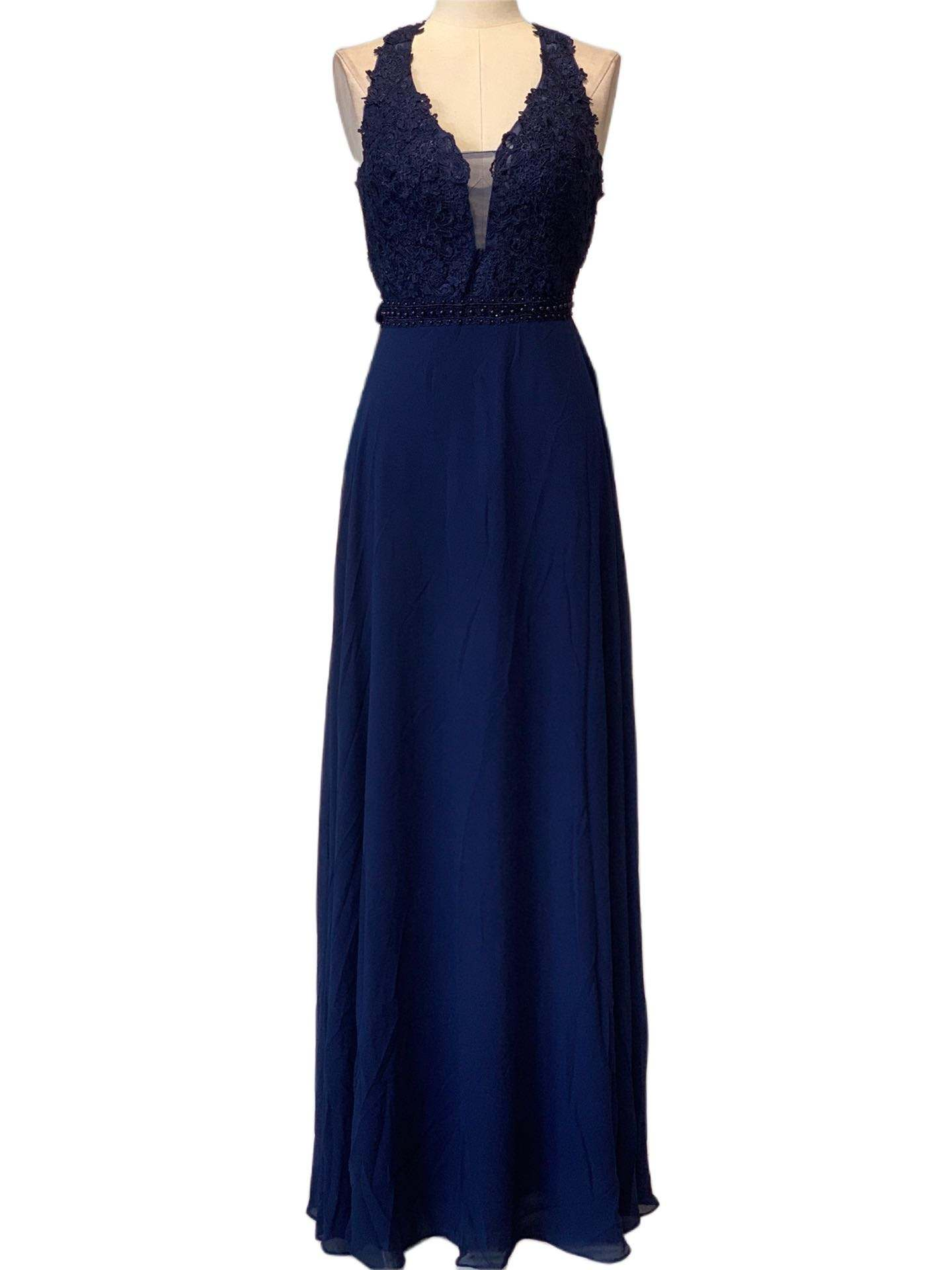 VESTIDO LARGO - Emma Wu Design - 9192
