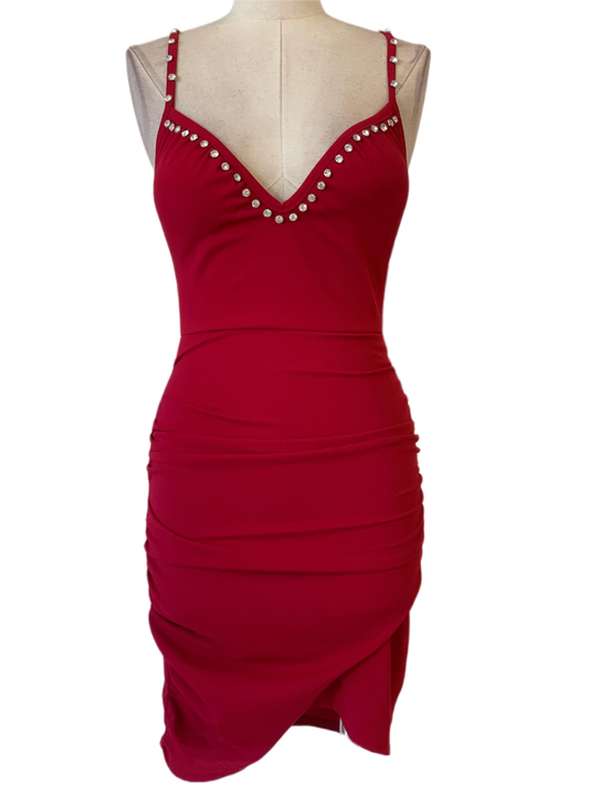 VESTIDO CORTO - Emma Wu Design - 23644