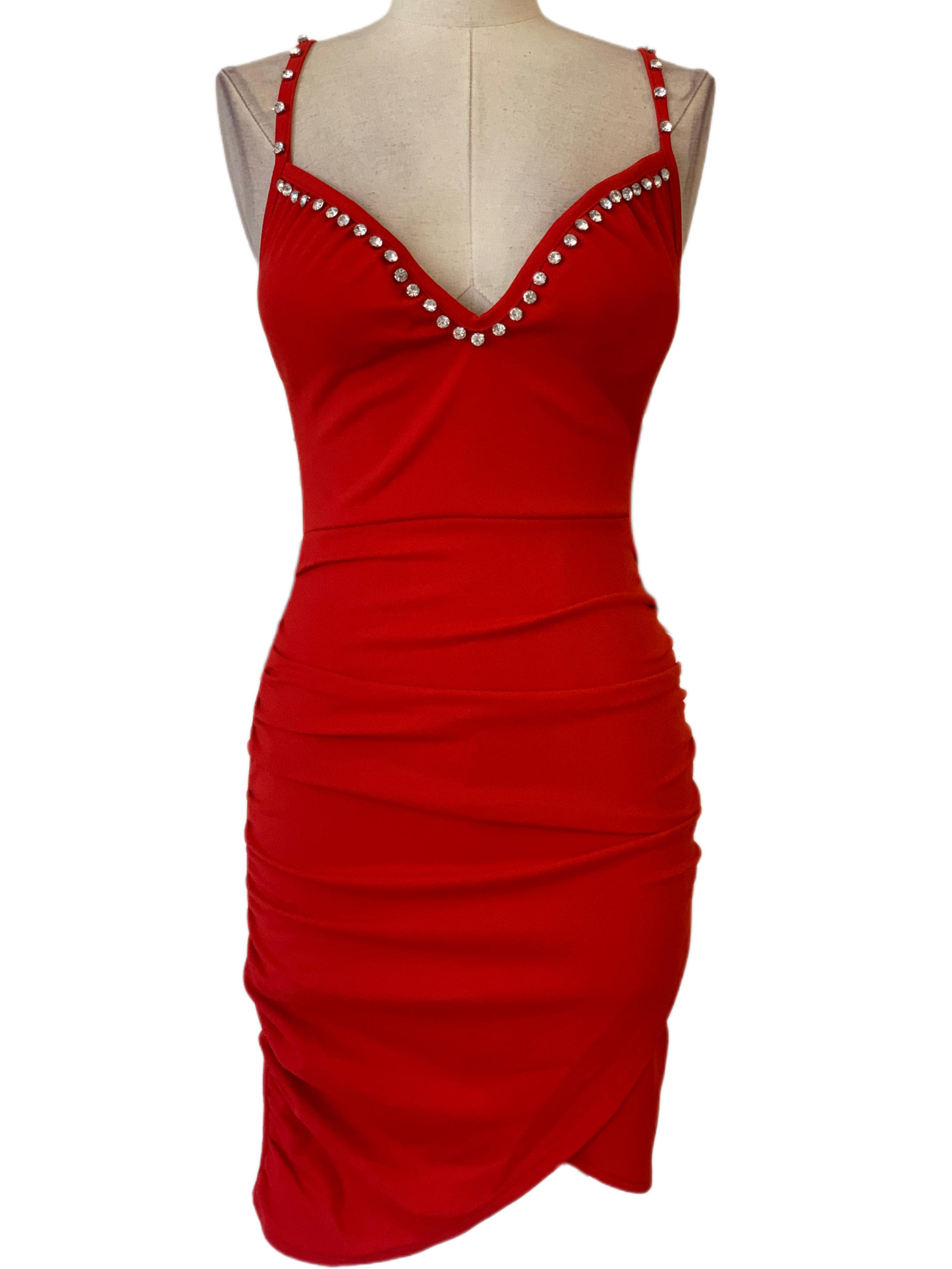VESTIDO CORTO - Emma Wu Design - 23644