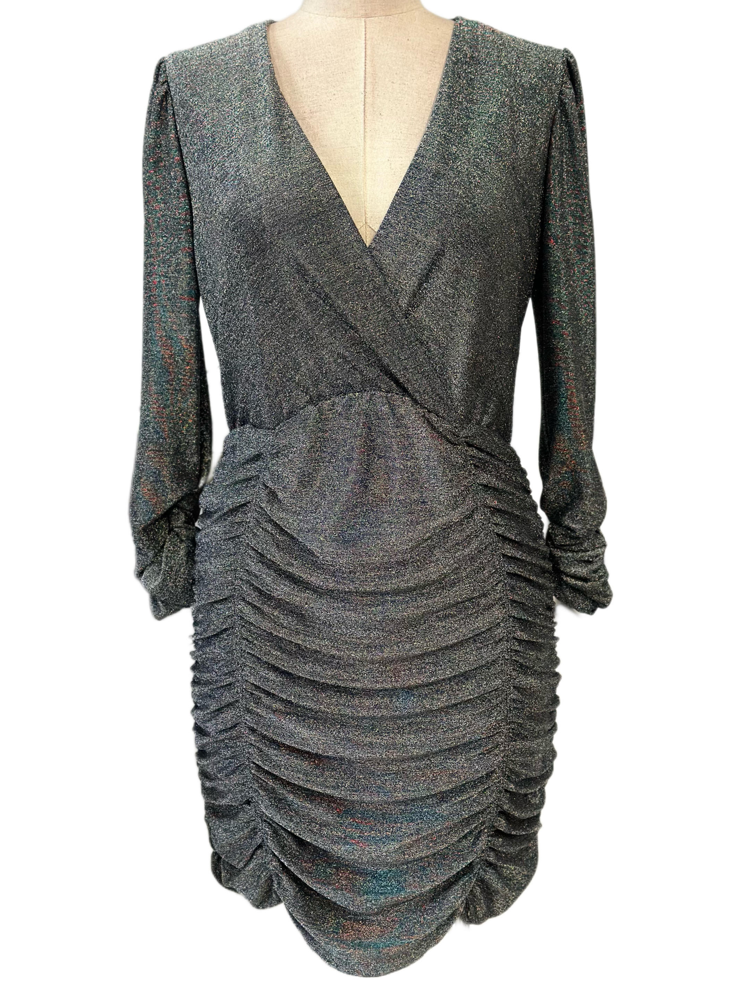 Short Sparkle Dress - Emma Wu Design - 21396
