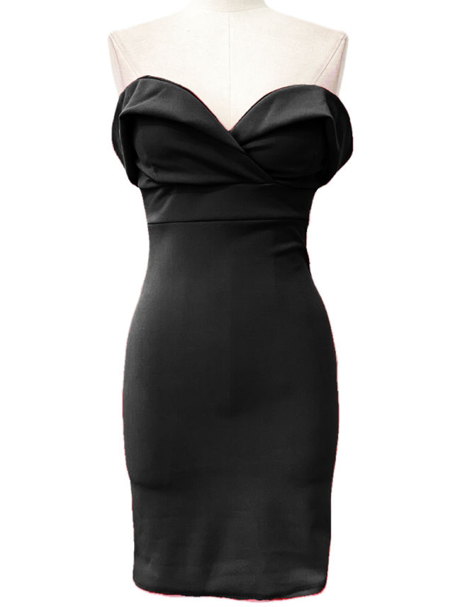 VESTIDO CORTO - Emma Wu Design - 9003