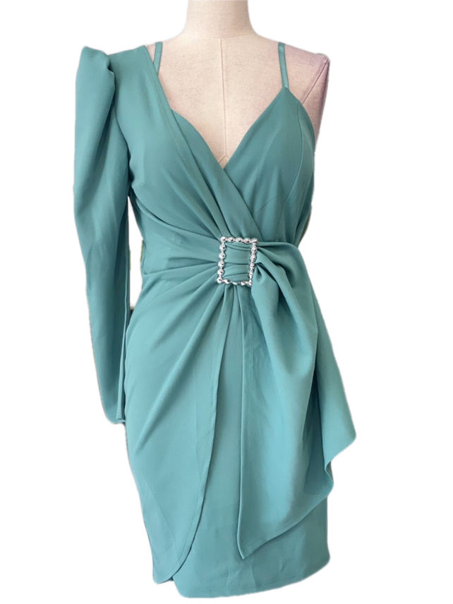 VESTIDO CORTO - Emma Wu Design - 21310