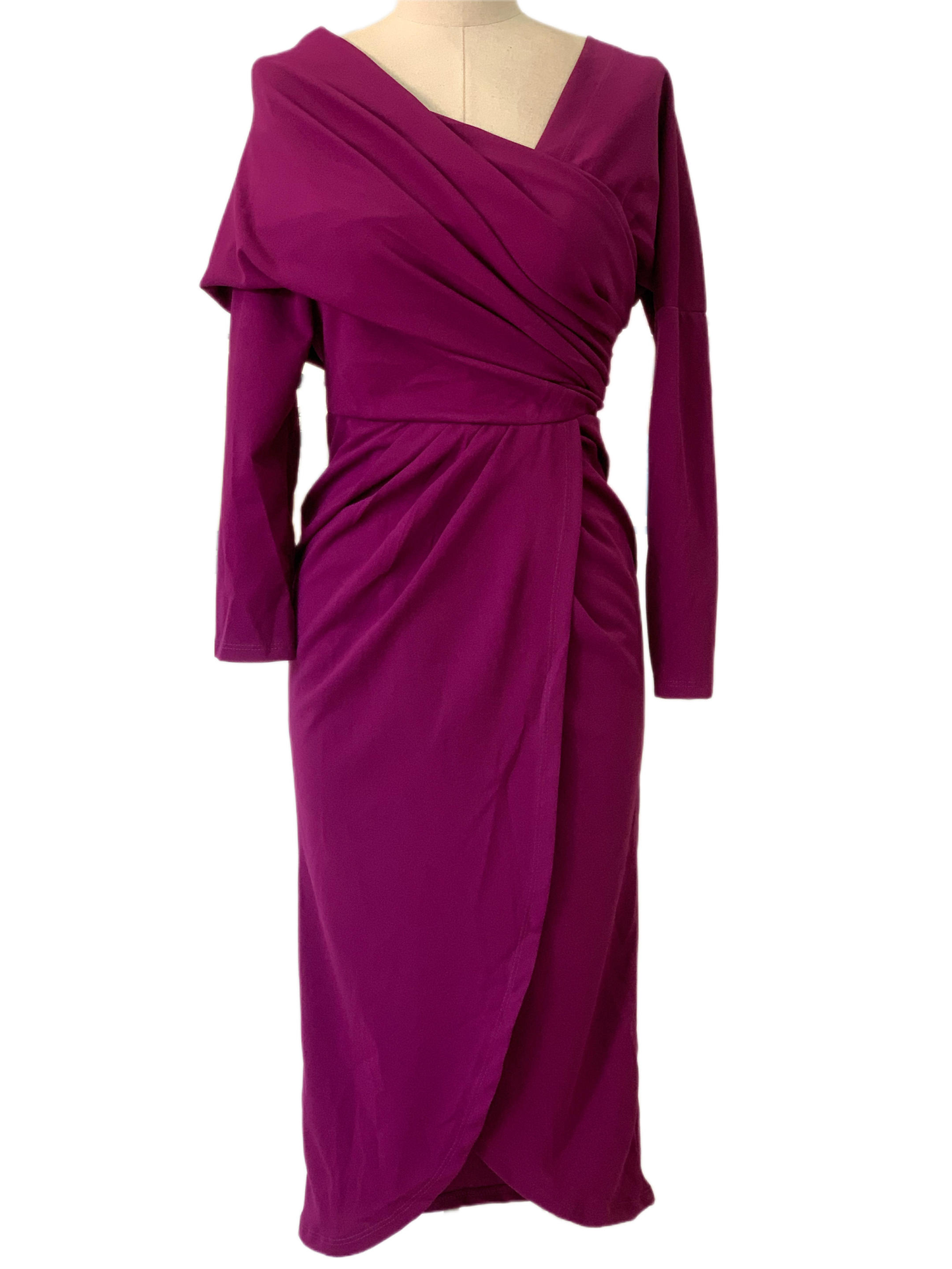 VESTIDO ASIMÉTRICO - Emma Wu Design - 21174