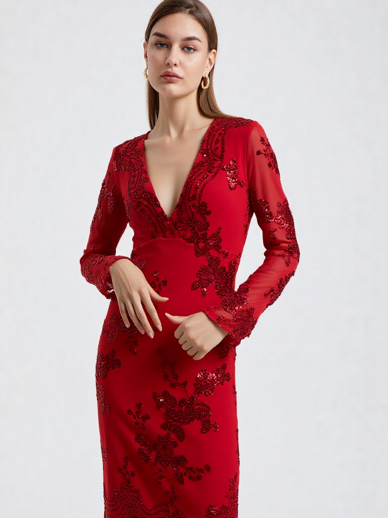 VESTIDO CORTO 1857  - Emma Wu Design