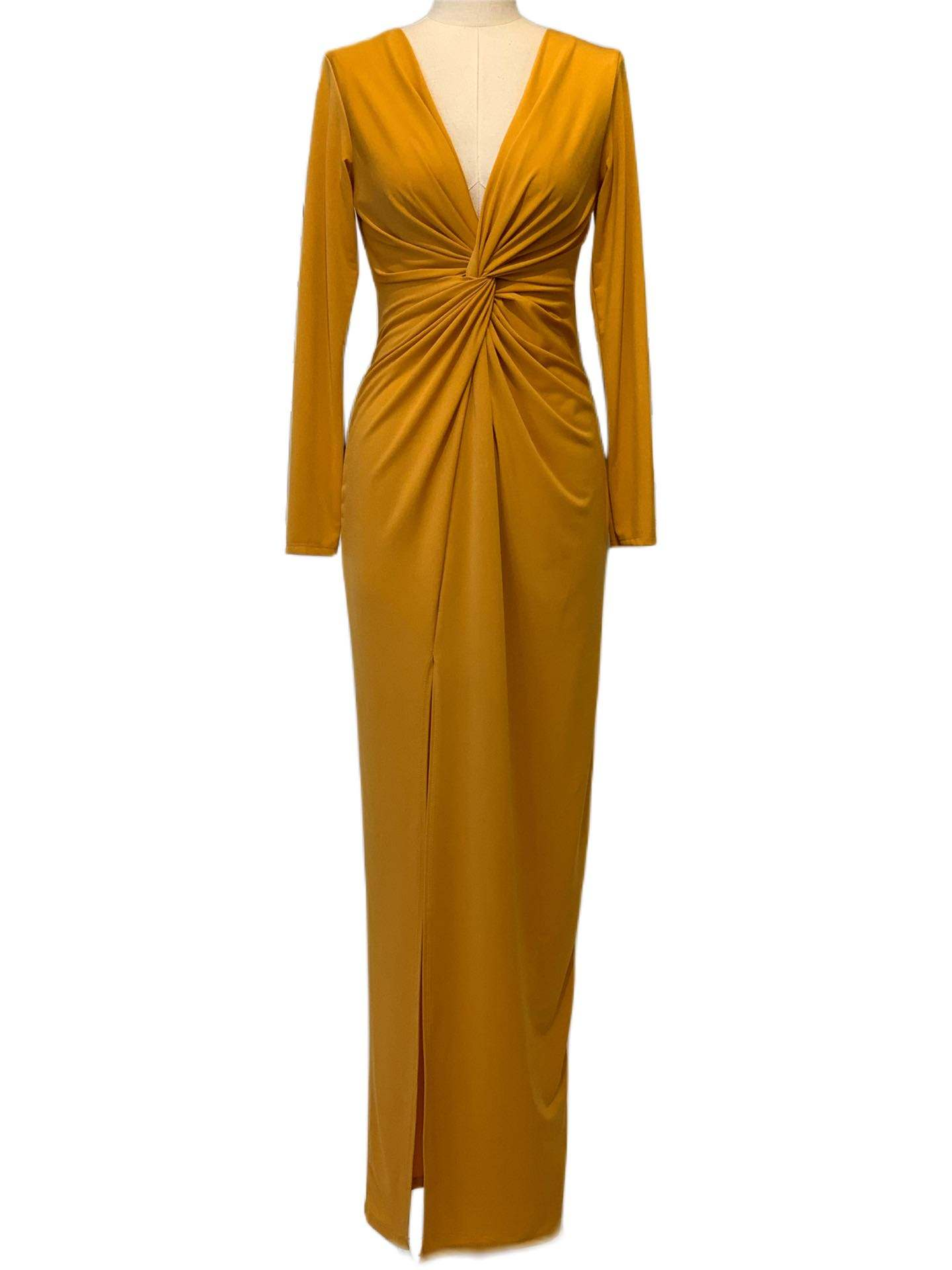 VESTIDO LARGO - Emma Wu Design - 5047