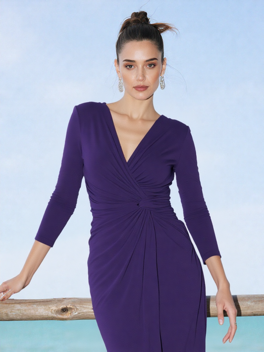 VESTIDO MIDI 4748  - Emma Wu Design