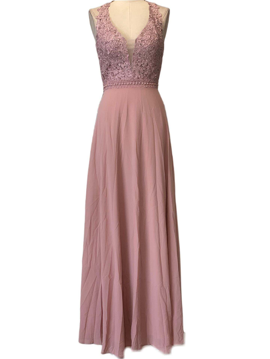 Emma Wu Design Vestido Largo 9192 Elegante y Clásico en Poliéster para Ocasiones Variadas