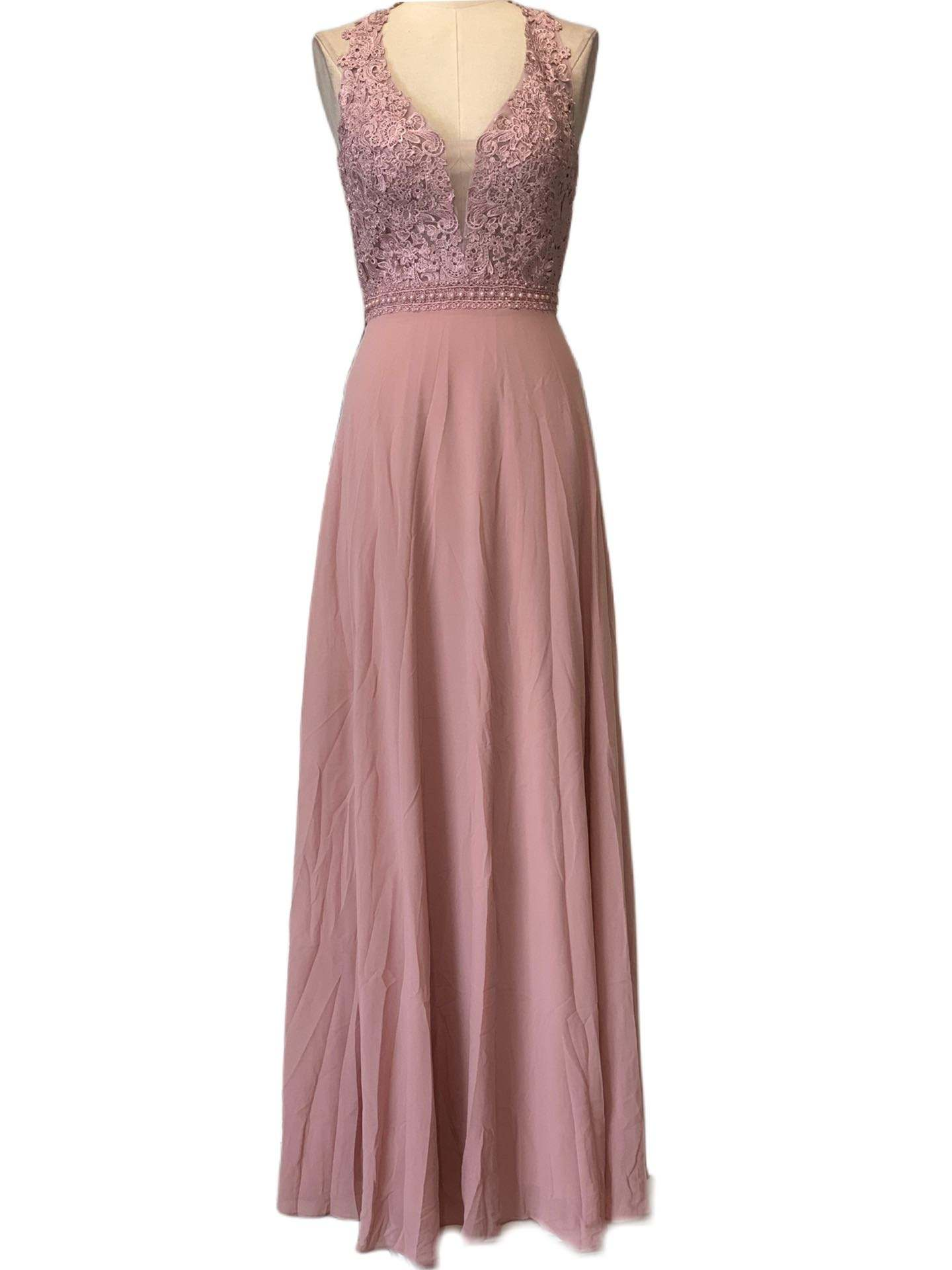 VESTIDO LARGO - Emma Wu Design - 9192