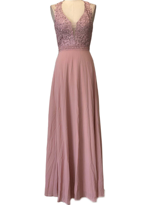 VESTIDO LARGO - Emma Wu Design - 9192