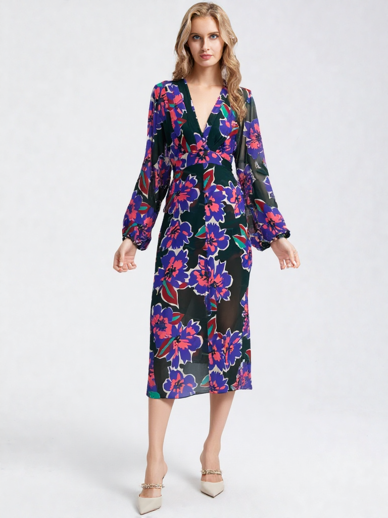 VESTIDO LARGO 51063  - Emma Wu Design