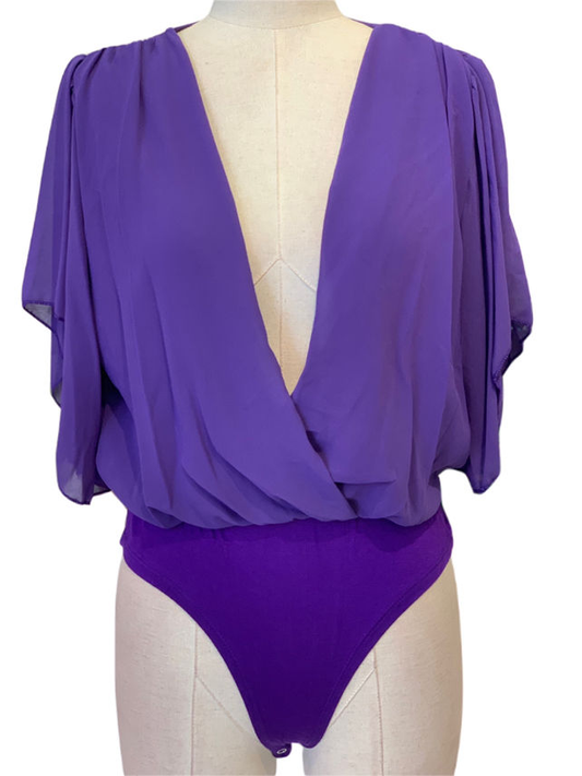 BODY MANGA CORTA - Emma Wu Design - 3686