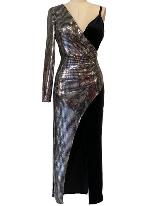 VESTIDO LARGO - Emma Wu Design - 4902
