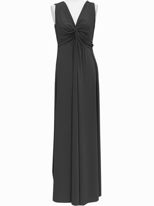 VESTIDO LARGO - Emma Wu Design - 7068