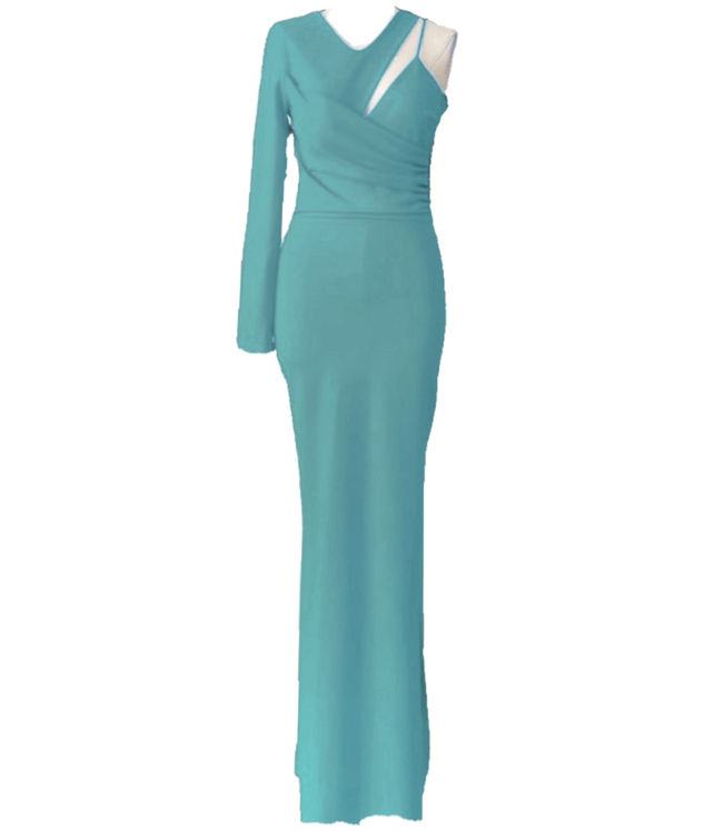 VESTIDO LARGO - Emma Wu Design - 23022