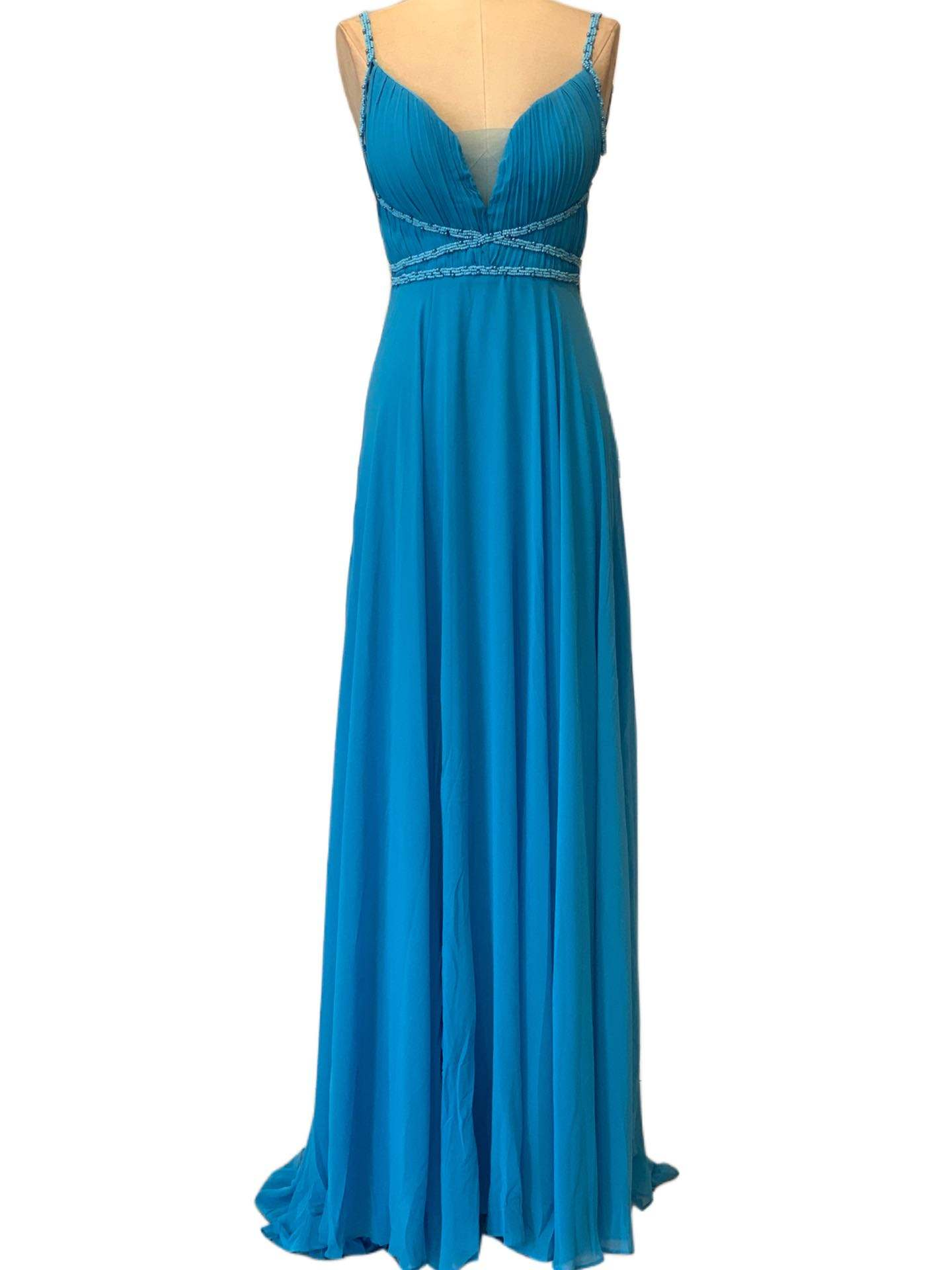 VESTIDO LARGO - Emma Wu Design - 7011