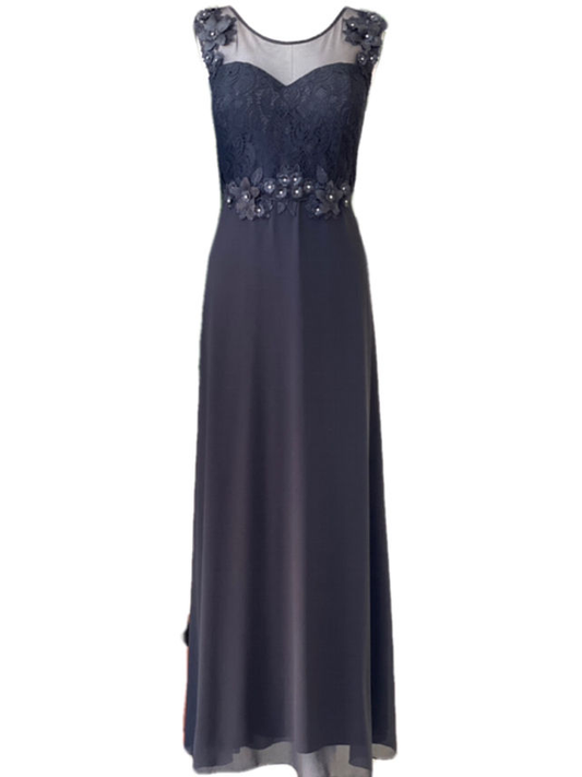 VESTIDO LARGO - Emma Wu Design - 0875