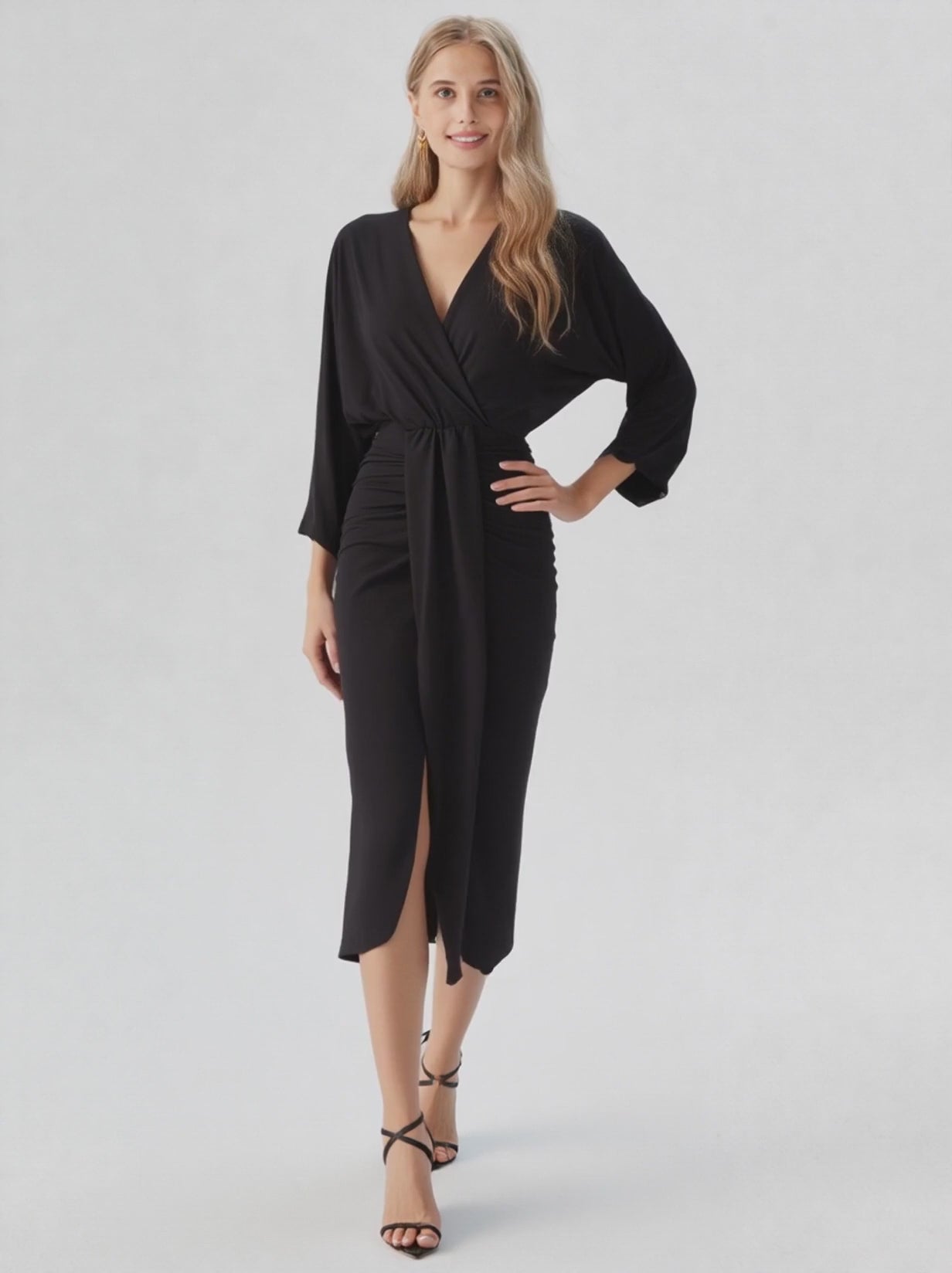 MIDI DRESS 25142 - Emma Wu Design