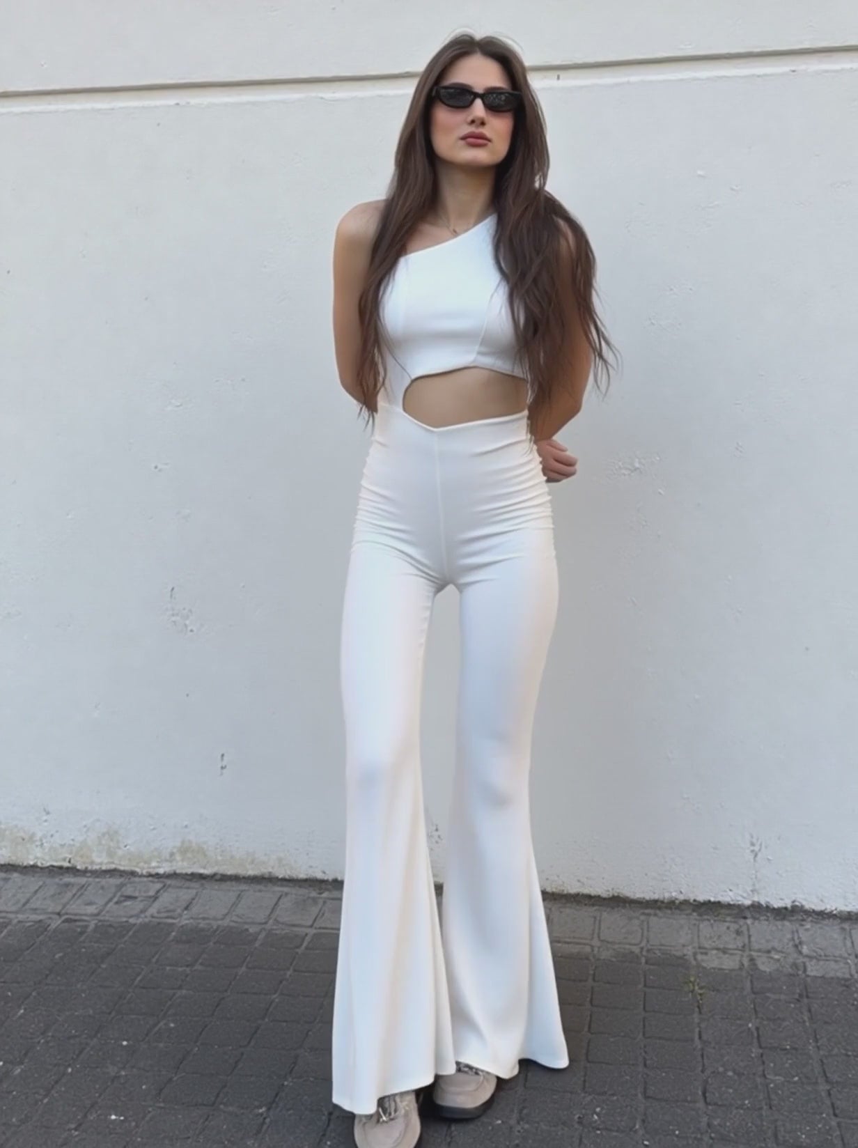 Long Jumpsuit 23541 - Emma Wu Design