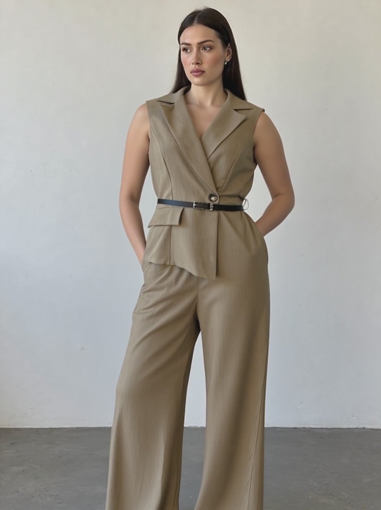 Long Jumpsuit 6238 - Emma Wu Design