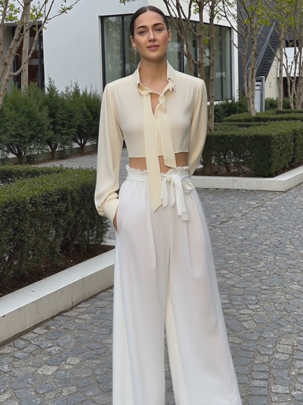 PALAZZO PANTS 2451 - Emma Wu Design