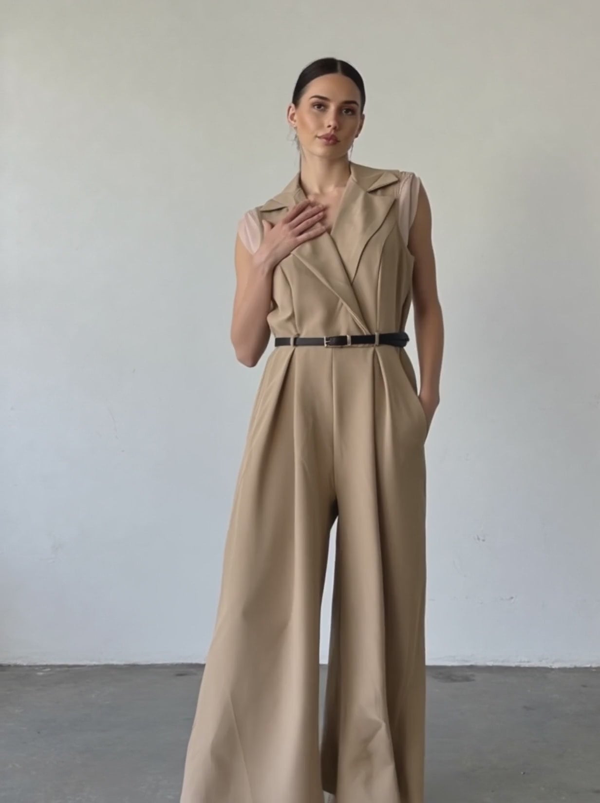 Long Jumpsuit 6235 - Emma Wu Design