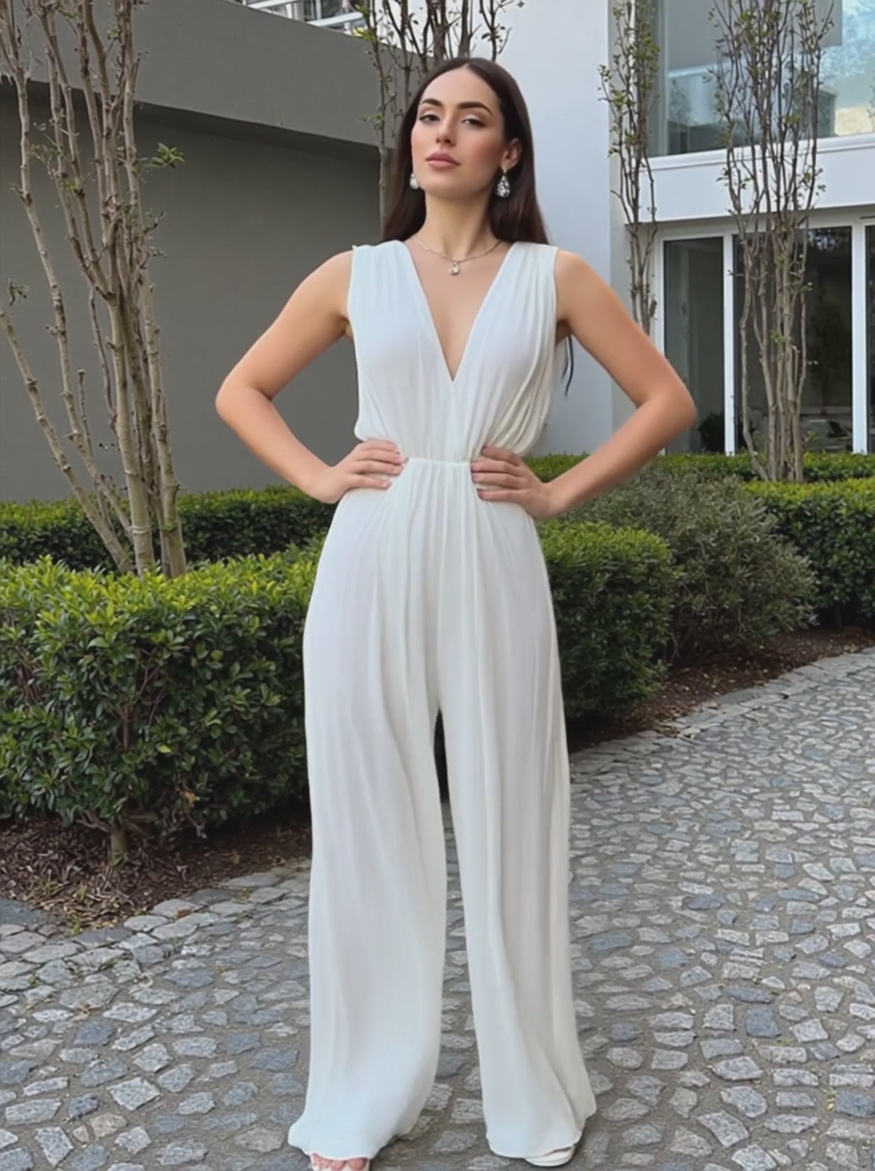 Long Jumpsuit 5005 - Emma Wu Design