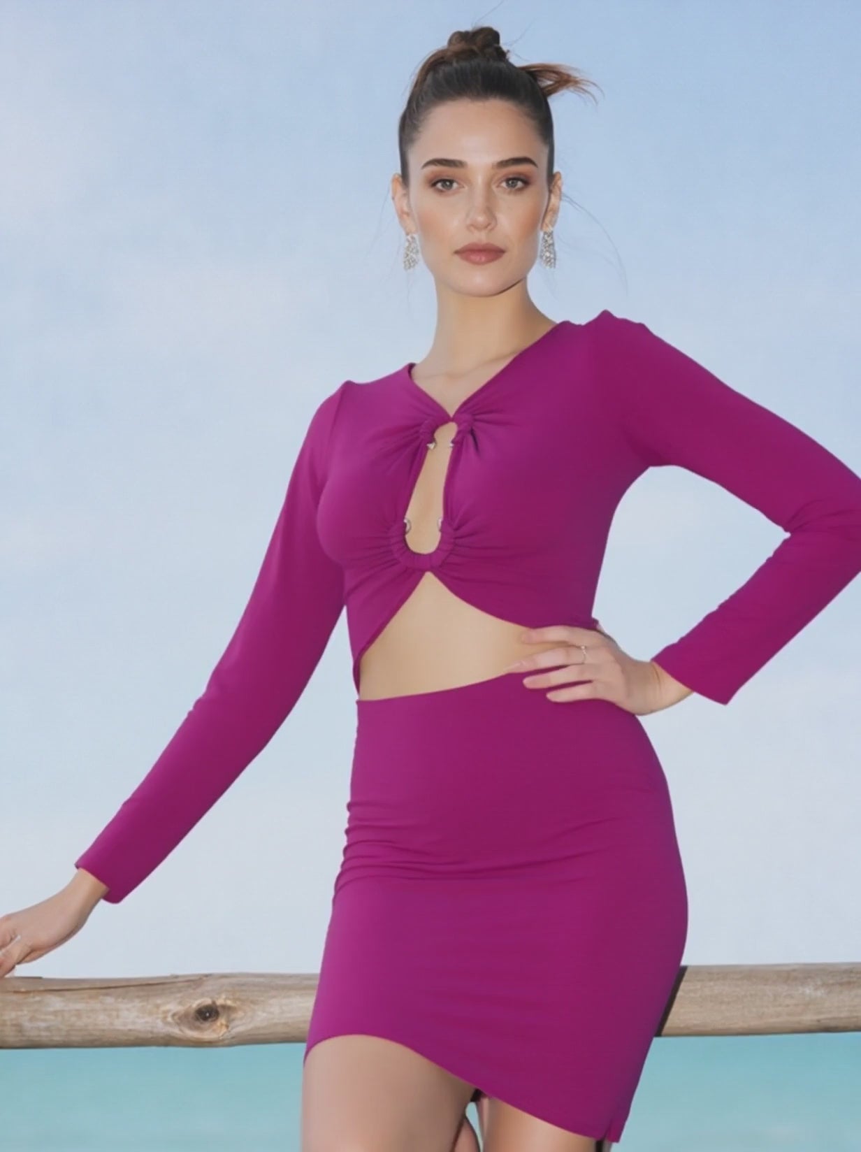 MIDI DRESS 22264 - Emma Wu Design
